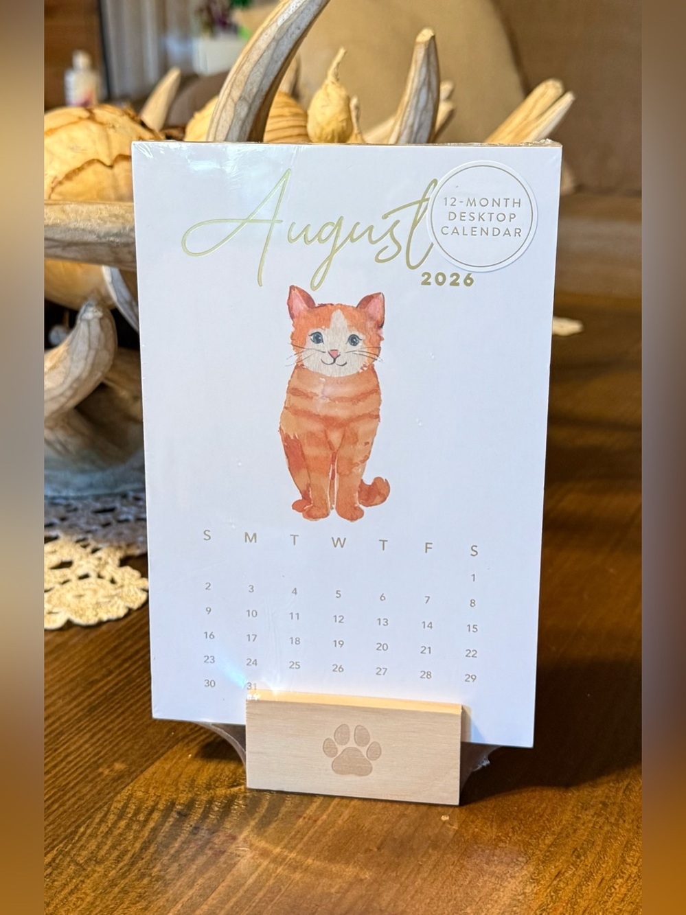 CATS 2026/2027 Desk Calendar